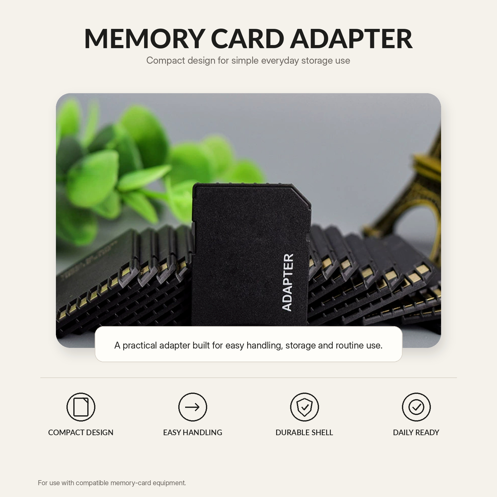 Micro SD to SD Card Adapter